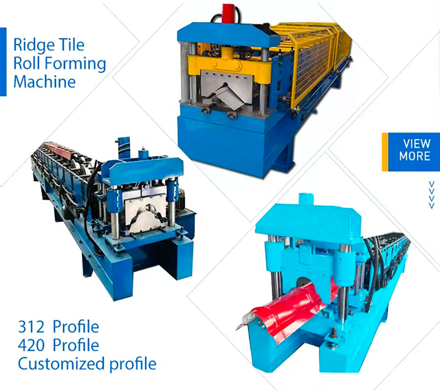 Ridge Cap Roll Forming Machine