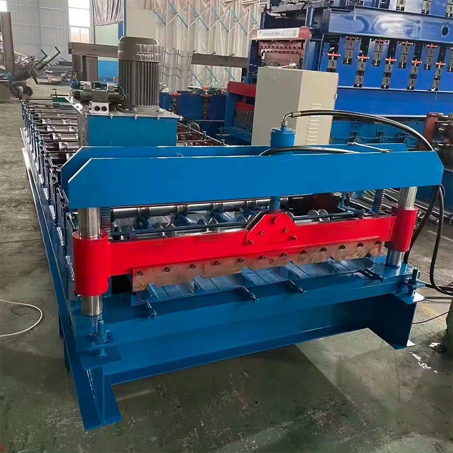 Single Layer Roofing Sheet Making Machine