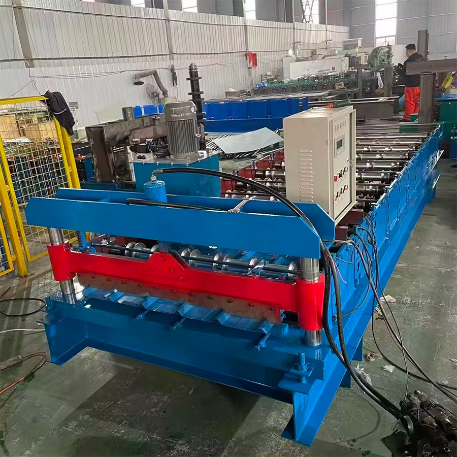 Single Layer Roofing Sheet Making Machine